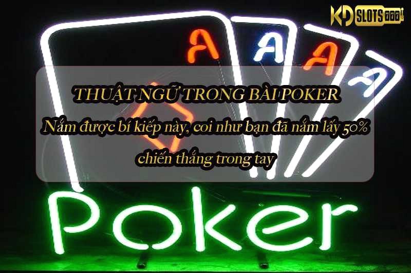 thuật ngữ trong poker